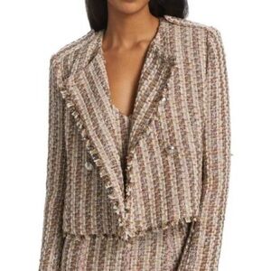 Ramy Brook Metallic tweed Jacket